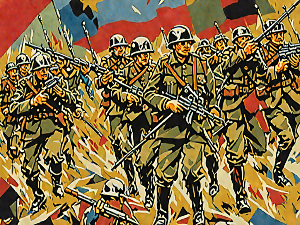 Generiert mit SD XL Turbo fuer Facsimile Querschnitt: Das Schwarze Korps