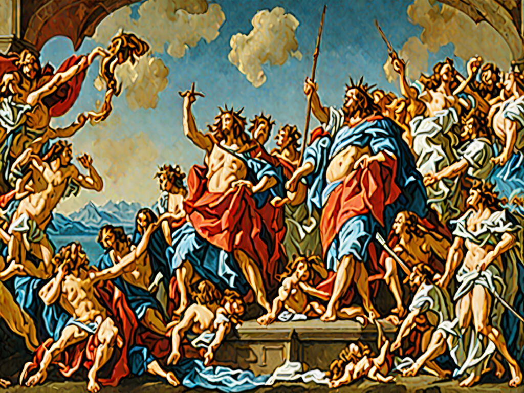 Generiert mit SD XL Turbo fuer Von Dürer bis Tiepolo