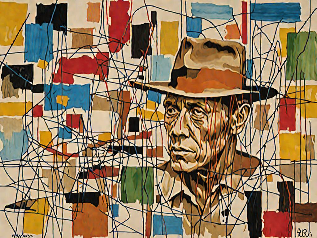 Generiert mit SD XL Turbo fuer Beuys vor Beuys